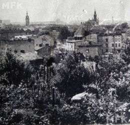Panorama miasta z dzielnicy Chmielnik